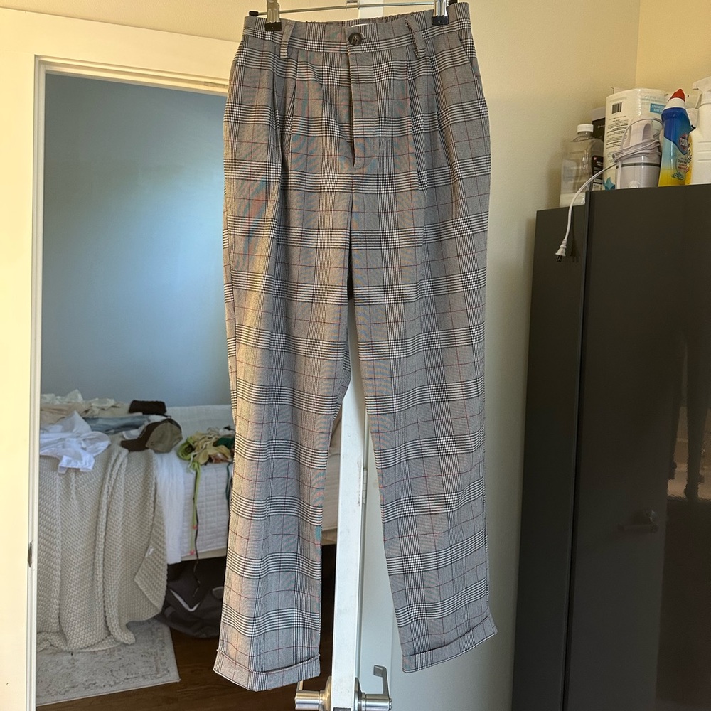 Plaid Trousers